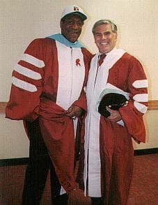 With Bill Cosby