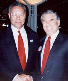 With General Colin Powell