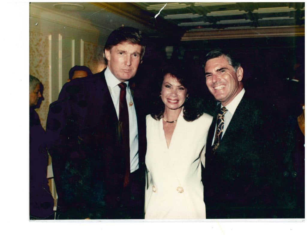 Bob Rovner with President Donald J. Trump