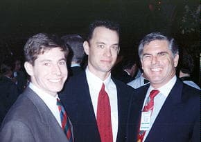 With Tom Hanks