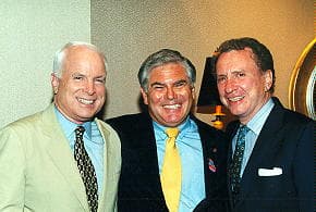 With Senator John McCain