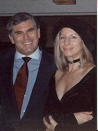 With Barbra Streisand